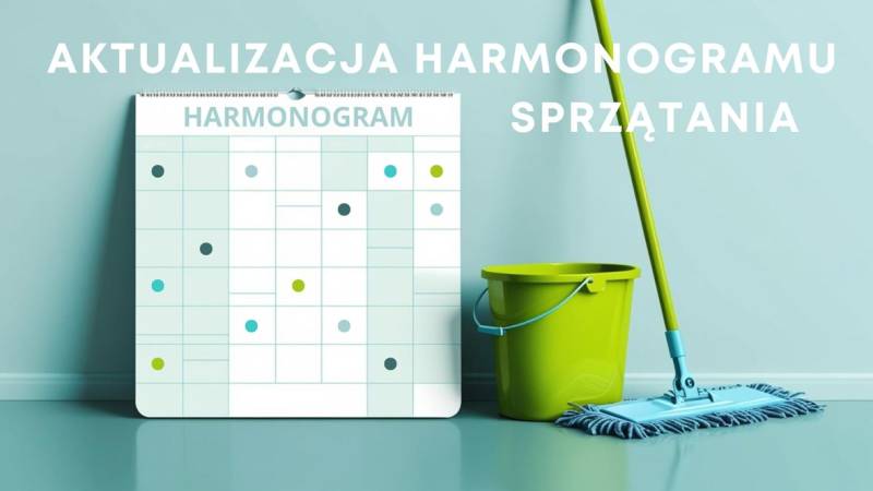HARMONOGRAM SPRZĄTANIA KLATEK SCHODOWYCH